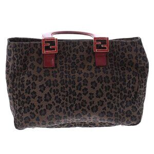 Vintage Fendi leopard print bag - fantastic!